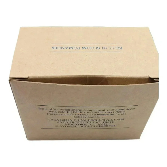 Avon Bells In Bloom Pomander New In Box Vintage - Picture 4 of 4